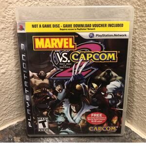 Game - Marvel vs. Capcom 2: New Age of Heroes (CIB) [NO GAME, READ] - PS3